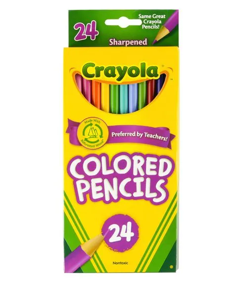 Набор цветных карандашей Crayola#1