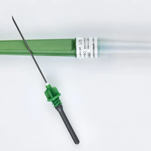 Двусторонняя игла для взятия крови Improvacuter Игла 21G (0,8*38 мм) (зеленная маркировка)#1