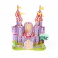 Картонный 3D-мини-пазл "Фиолетовый замок"#2