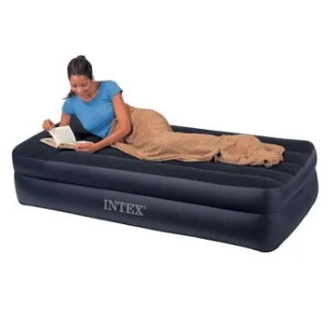 Надувная кровать односпальная со встроенным насосом Intex 64122#1