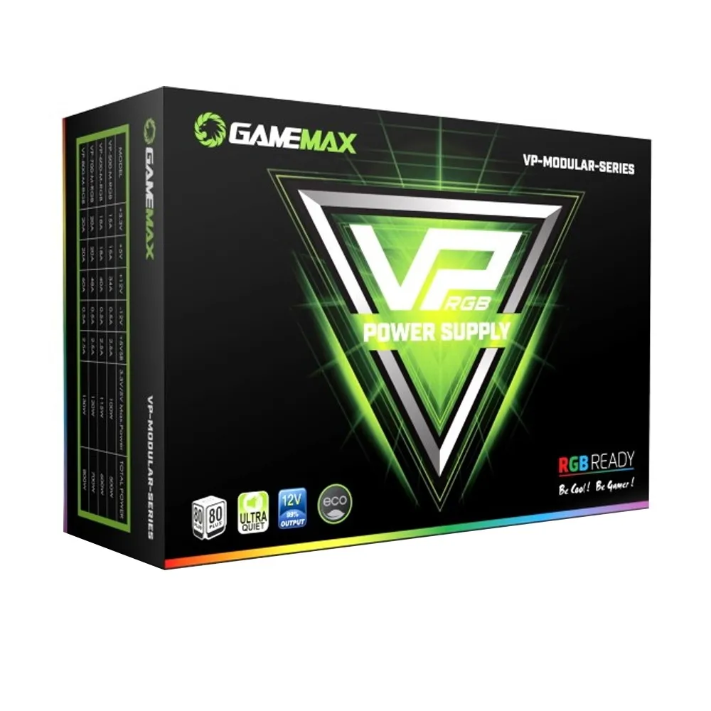 Блок питания GameMax VP-600-M-RGB 600W 80-PLUS Bronze#2