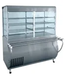 Прилавок-витрина холодильный  пвв(н)-70м-с-01-ок#1