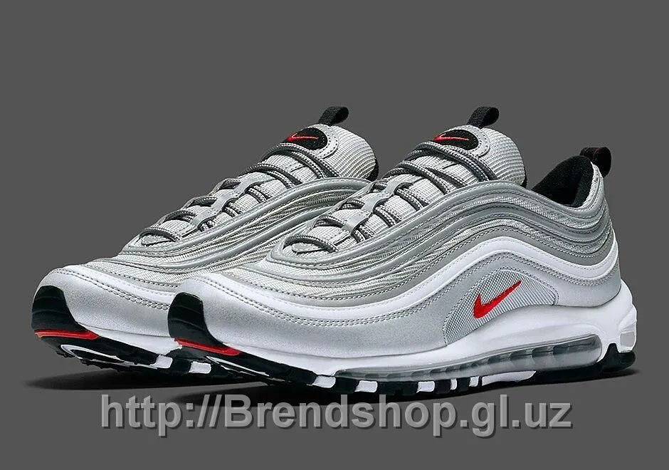 Мужские кроссовки Nike Air Max 97 (белые)#1