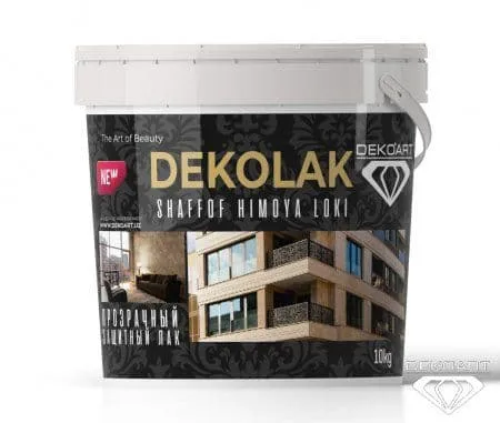 DEKOART DEKOLAK – Прозрачный защитный лак и грунтовка для экстерьера и интерьера#1