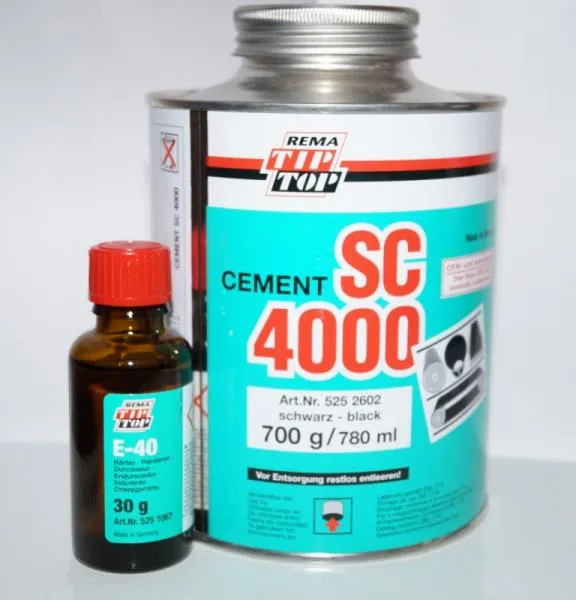 Клей Сement Rema tip top SC4000 (780мл/700гр) с отвердителем Е40 (30гр)#1