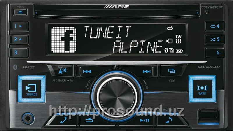 Автомагнитола Alpine CDE-W296BT#1