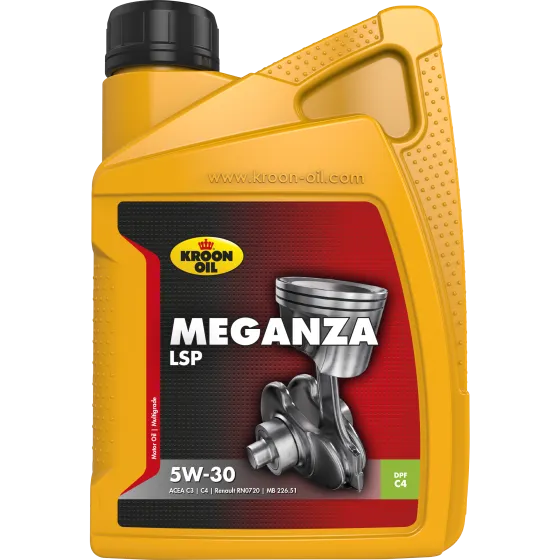 Моторное масло  Kroon-oil Meganza LSP 5W-30 ACEA C3/ C4.  LOW SAPS#1