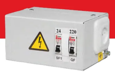 Ящик с понижающим трансформатором ЯТП 0,25кВА 220/36В (2 автомата) EKF Basic#1
