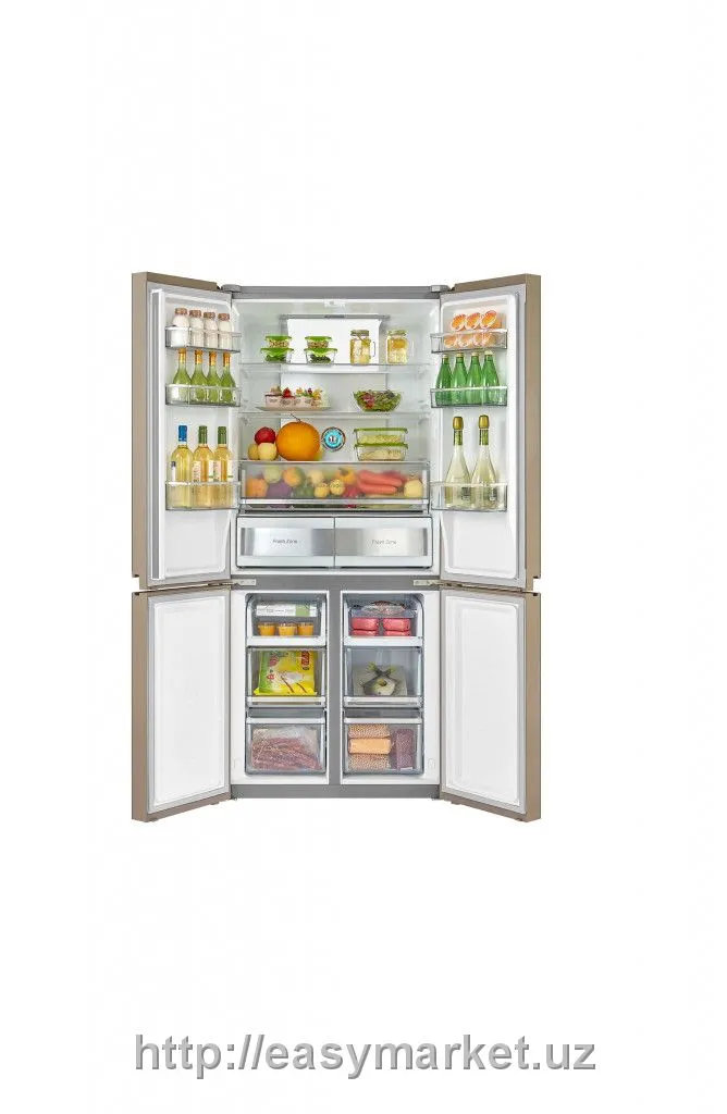 Холодильник Midea HQ-840WEN Стальной#2
