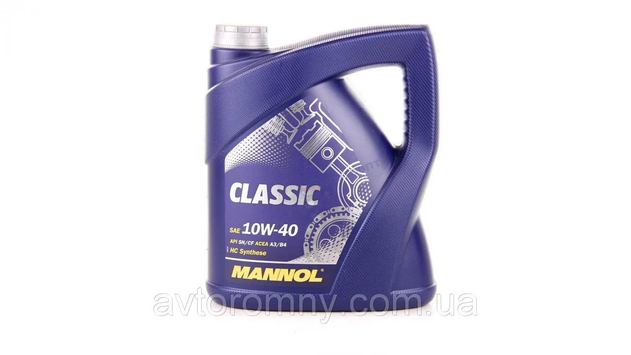 Моторное масло Mannol CLASSIC 10w40  API SN/CF  5 л#4