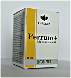 Anarsid Ferrum+ от анемии#1