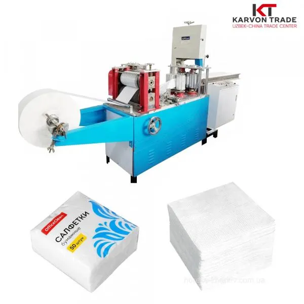 Оборудование для производства бумажных салфеток (квадрат)#1