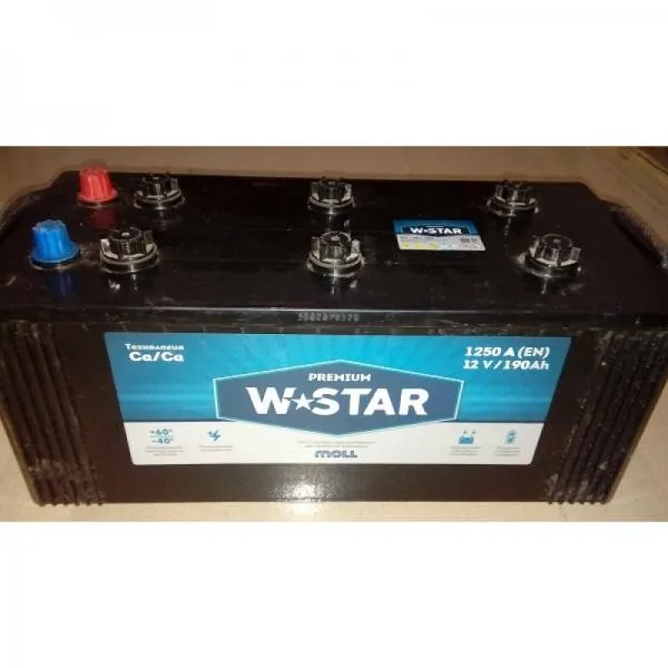Аккумулятор 6СТ «W-STAR» АПЗ 55 (А/ч)#3