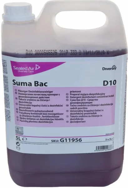 SUMA BAC D10 5L (5,3 KG) дезинфицирующее средство#2