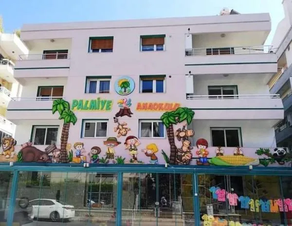 оформление фасада детского садика, магазина объемными большими фигурами 3D#4