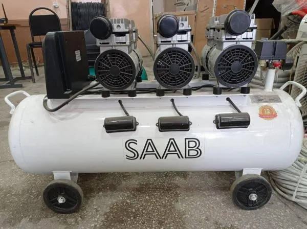 Безмасляный компрессор SAAB SGW 750*3-100L#1