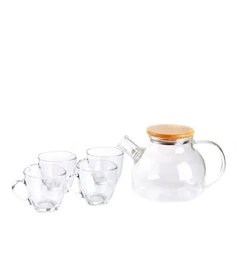 Чайный набор ( чайник+ 4 чашки) Besman#3