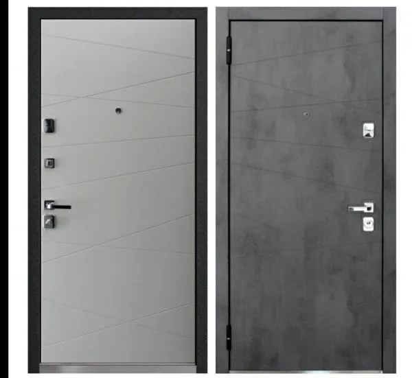 Двери Черный шелк "Premium 70", бетон темный#1
