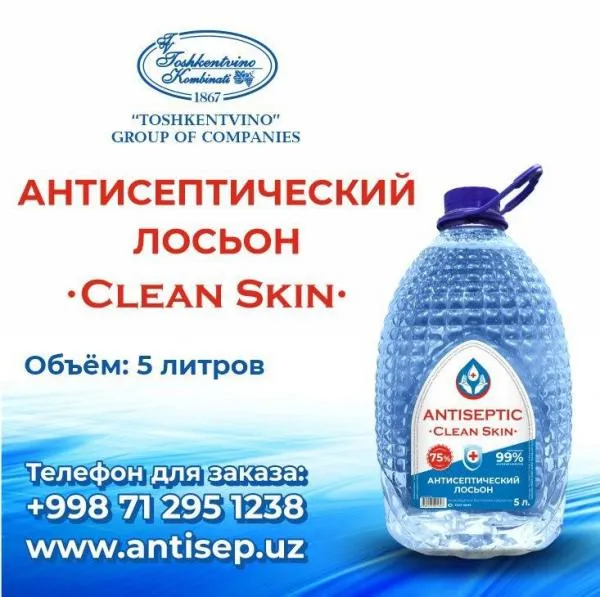 Антисептик Clean Skin 5Л 75%#1