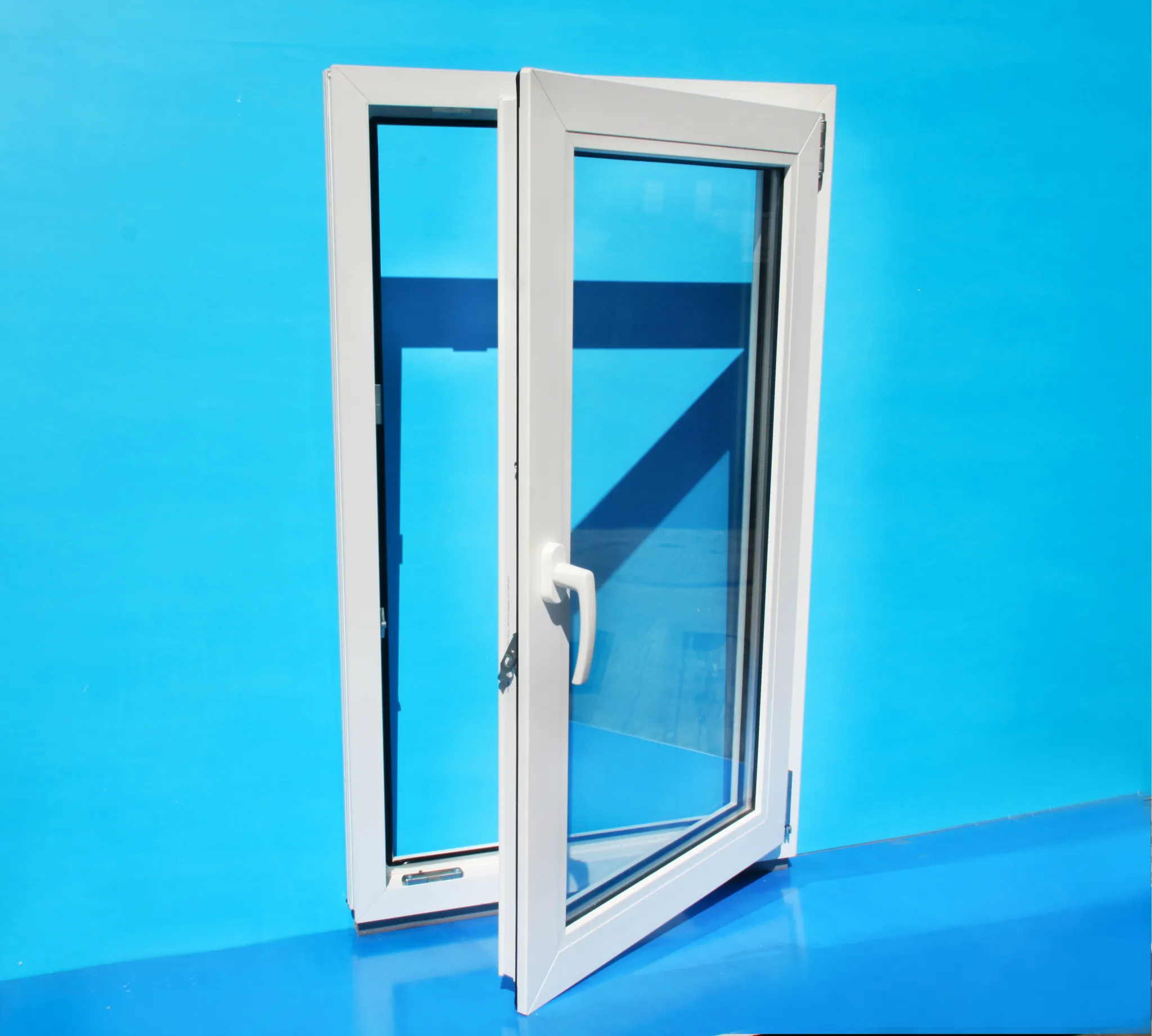 ПВХ (металлопластиковое) окно одностворчатое (поворотно-откидное открывание)#2