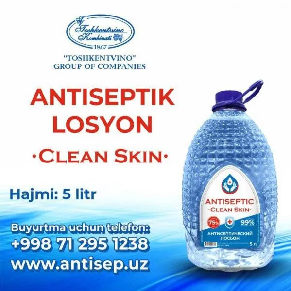 Антисептик Clean Skin 5Л 75%#2