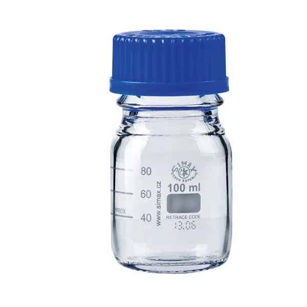 Лабораторные бутылки с ISO- резьбой 100,500,1000мл#1