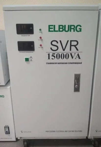 Стабилизаторы напряжения латерные сервоприводные 1-р,SVR-15000ВА ELBURG#2
