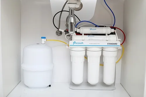 Ecosoft Standard teskari osmos filtri pompasi bilan#4