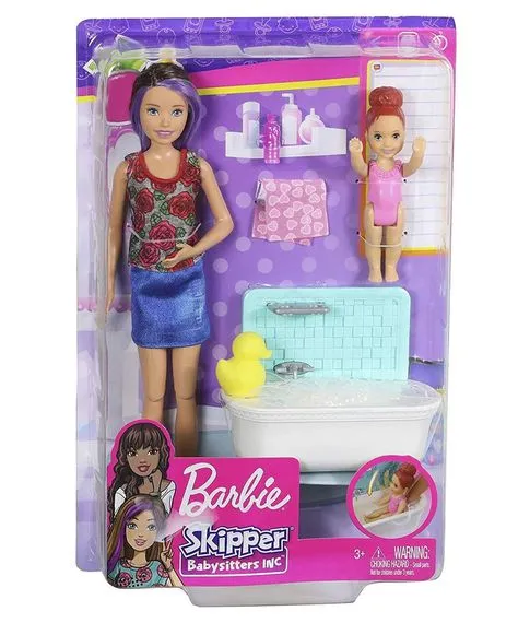 Игровой набор Няня Время купания Barbie №11#4