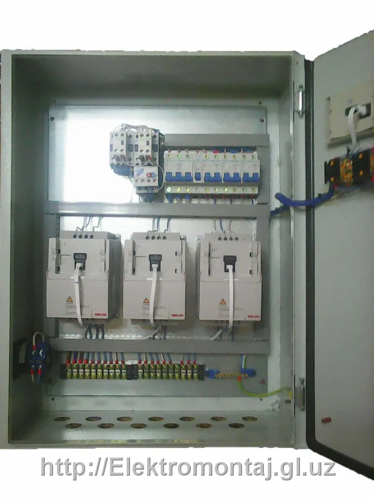 Станция управления погружного (глубинного) насоса на базе частотного преобразователя.#2
