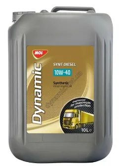 Синтетическое моторное масло MOL Dynamic Synt Diesel 10W/40#1