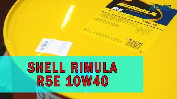 Моторное масло Shell Rimula R5E 10W40#1
