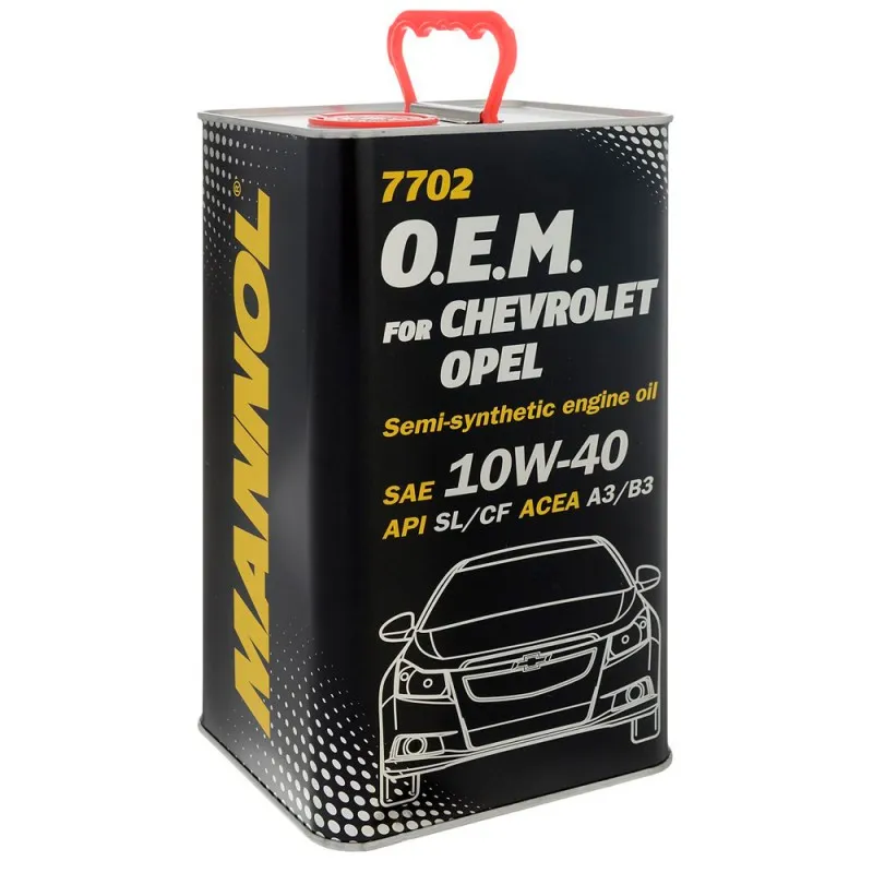 Моторное масло Mannol 7702 O.E.M. for Chevrolet Opel 10W-40 API  SL/CF  1л#5
