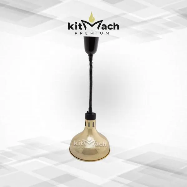 Телескопическая тепловая лампа Kitmach A6512-14 (290 мм) (золото)#1