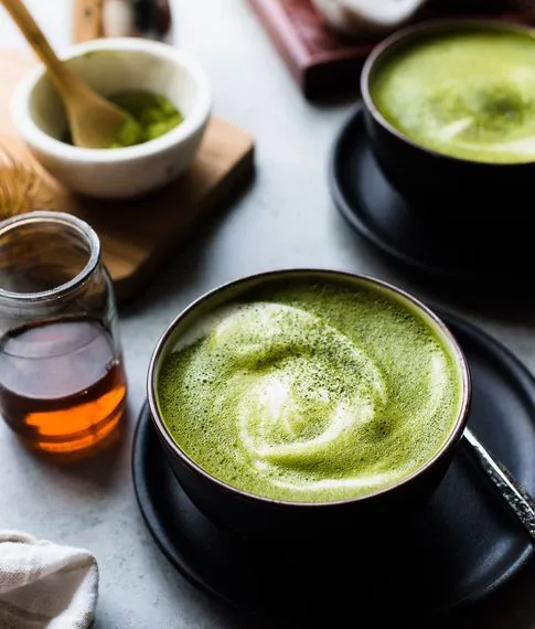 Растворимый зеленый чай Cozy "Matcha tea" 3 в 1 ( 18 пакетиков)#3