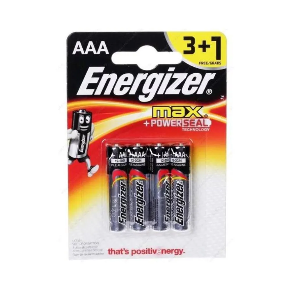 Батарейка  Max Alkaline AAA BP4 3+1 E300248501#1