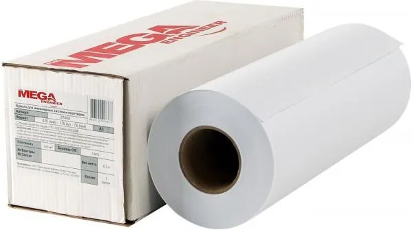 Бумага для плоттеров standard(А2) 420-76мм-175м#1