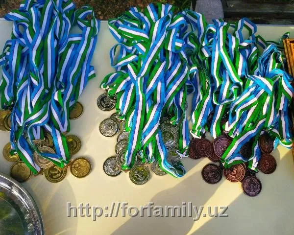 Комплекты медалей  (1,2,3 место)#1