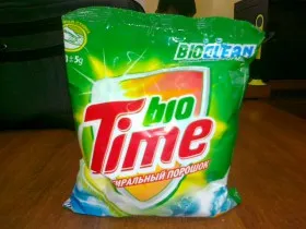 Порошок стиральный Bio Time 300 гр#1