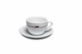 Кофейные чашки с блюдцами из фаянса, объем 125 мл.#1