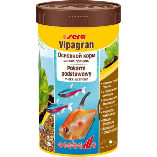 Корм для аквариумных рыб vipagran 250 мл#1