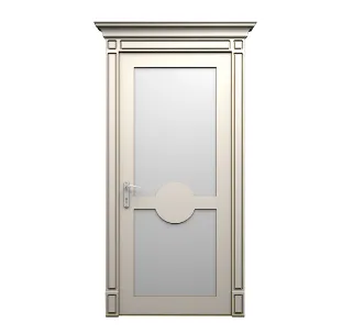 Межкомнатная дверь MONICA GLASS без обкладной рейки#1
