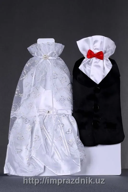 Одежда для бутылок "Жених и невеста"#1