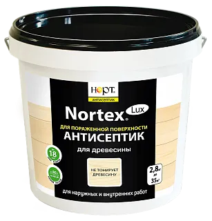 Антисептик «Nortex»-Lux для древесины дерева#1