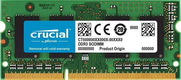 8GB Crucial DDR3-1600 для ноутбуков#1