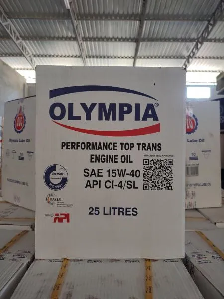 Дизельное масло SAE 15W40 API CI-4/SL Olympia Performance Top-Trans#2