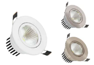 LED светильник LCOB10-D09-5-4000-White, 5Вт, 220В, 4000К ELT#1