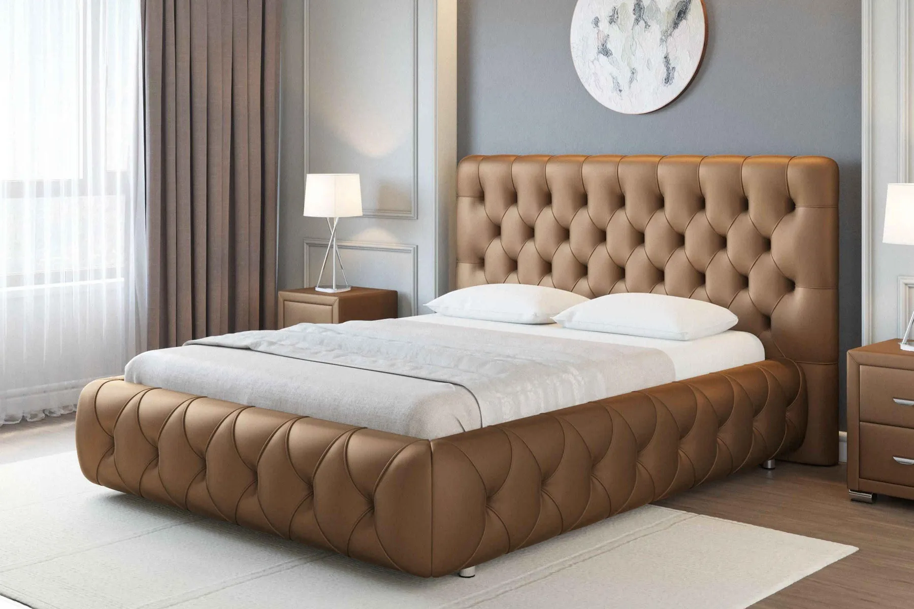 Двуспальная кровать "Castello"#1