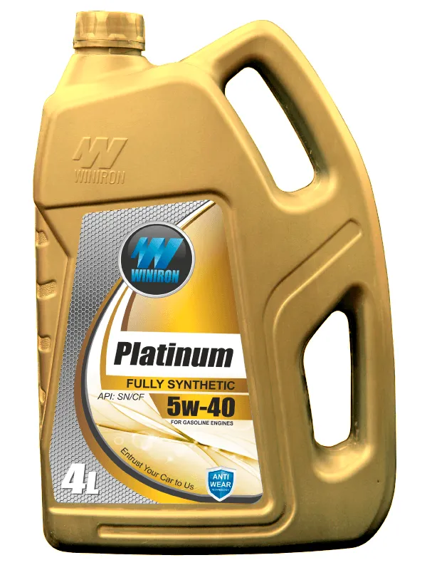 Моторное масло WINIRON PLATINUM API:SN/CF 5W-40 4L#1