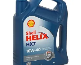 Масла SHELL HELIX HX7 10W40  Semi Syntetic   4L#1